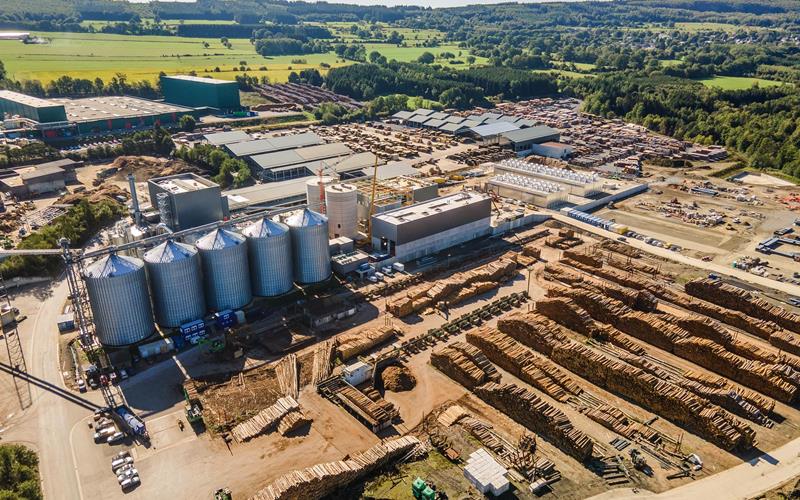 Erweiterung der Pellets-Produktion bei IBV in Vielsalm