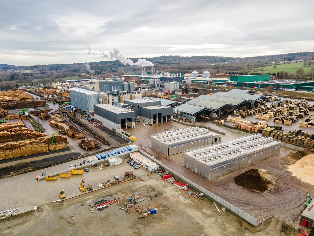 New biomass power plant starts operation at our Vielsalm site - News