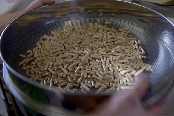 RED-gecertificeerde industriële pellets