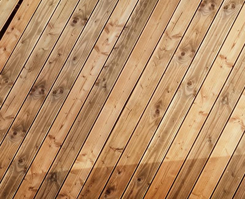 Unfinished garden timber - Sawn timber