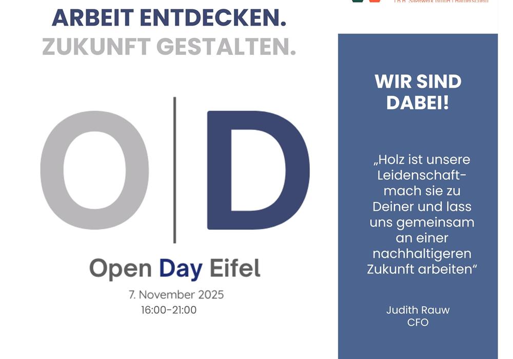 IBH öffnet seine Türen für den Open Day Eifel in Schleiden