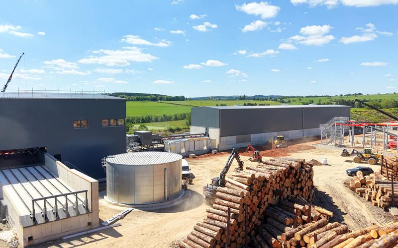 New Log Yard for IBH Harperscheid