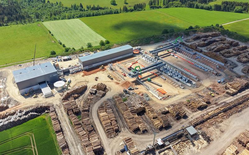 New Log Yard for IBH Harperscheid