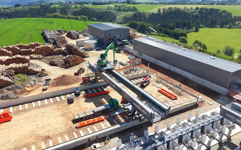 New Log Yard for IBH Harperscheid