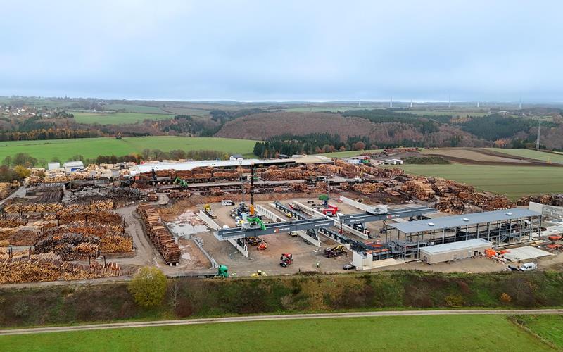 New Log Yard for IBH Harperscheid