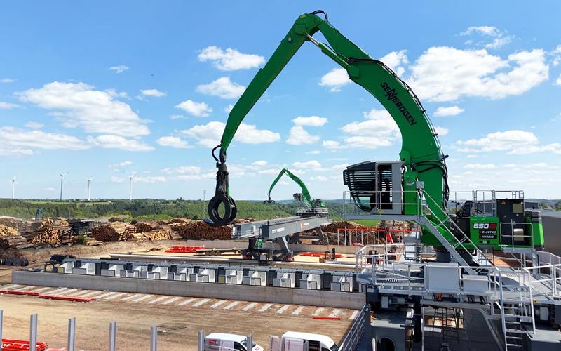 Nouveau parc à grumes pour IBH Harperscheid